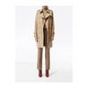 BURBERRY 巴宝莉 肯辛顿版型 – 中长款 Heritage Trench 女士风衣 卡其色 8027923 A1366 商品缩略图1