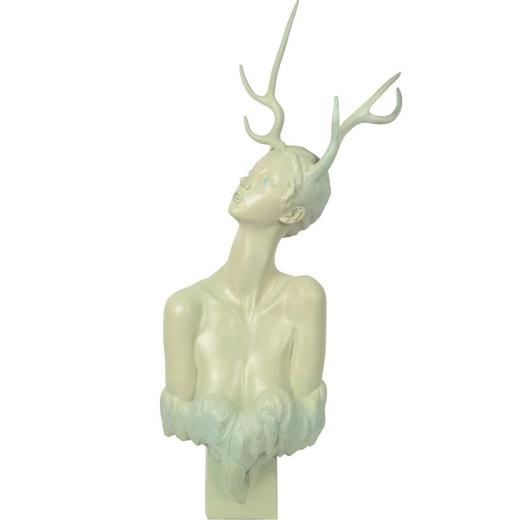 宇达青铜文化 司维作品《温柔的倔强》限量8版 家居艺术摆件  高112cm 商品图1