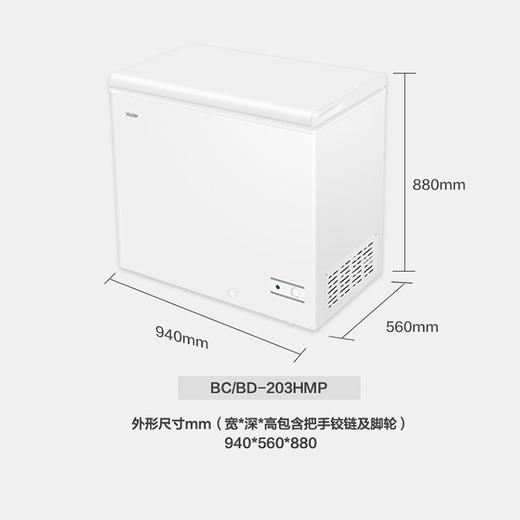 海尔（Haier）冷柜BC/BD-203HMP 商品图1