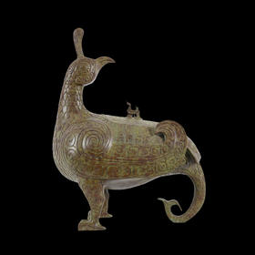 宇达青铜全铜摆件《鸟尊》根据山西博物馆镇馆之宝仿制 家居摆件