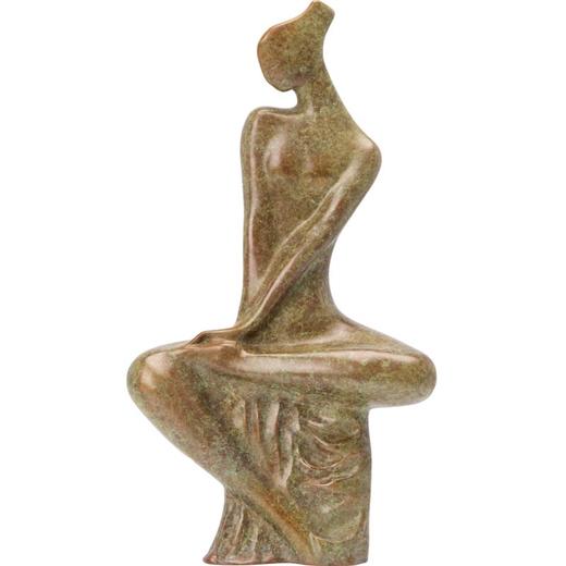 宇达青铜全铜摆件 何鄂作品《舞者》限量99件 艺术装饰摆件  高30cm 商品图1