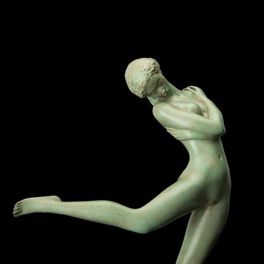 宇达青铜全铜摆件 魏小明作品《暖春》限量99件 家居装饰艺术摆件  高43cm 商品图4