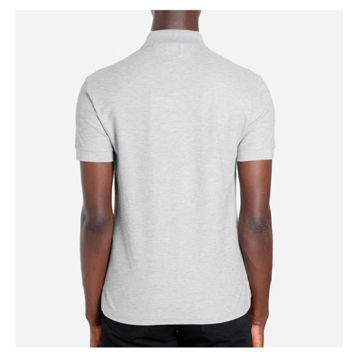 【一】BURBERRY 巴宝莉 男士 Monogram Motif TB专属标识刺绣棉质珠地布 Polo 衫 灰色 8014006 A2142 商品图2