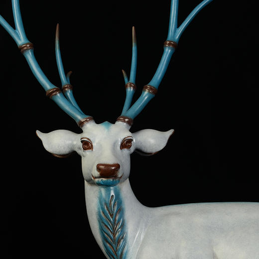 宇达青铜摆件 张有志作品《清者1》限量8版 艺术摆件  高87.2cm 商品图3