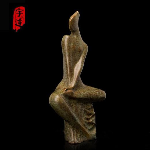 宇达青铜全铜摆件 何鄂作品《舞者》限量99件 艺术装饰摆件  高30cm 商品图0