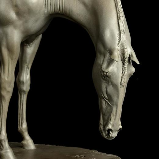 宇达青铜全铜摆件 马明阳作品《思源》限量8版 家居艺术摆件  长75cm 商品图4