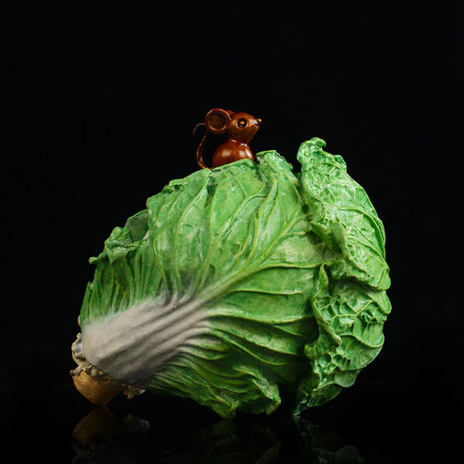 宇达青铜全铜鼠摆件《福盈百财》鼠年新品 家居 艺术装饰摆件  高13cm 商品图3