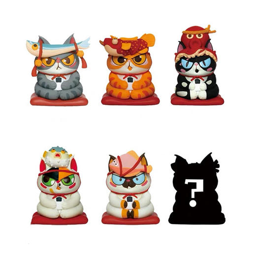 泡面猫丨『头顶有粮』系列盲盒 商品图0