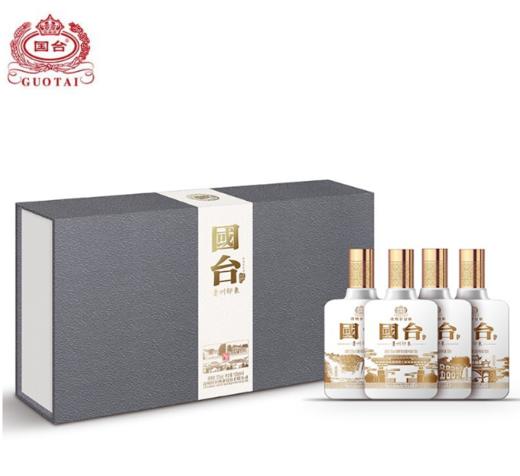 【推荐】贵州国台酒贵州印象53度酱香型100ml*4 商品图0