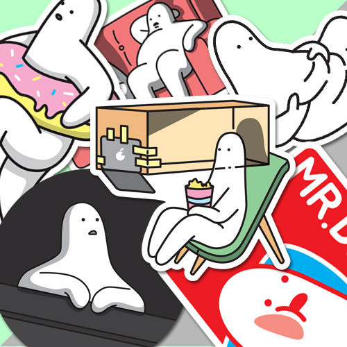 Mr.Don 袋装贴纸 商品图0