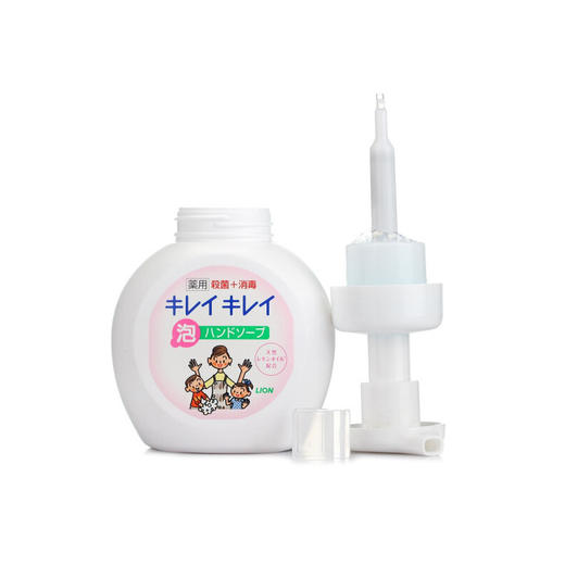 LION狮王 全植物弱酸型除菌洁净泡沫儿童洗手液 250ML 日本 商品图1