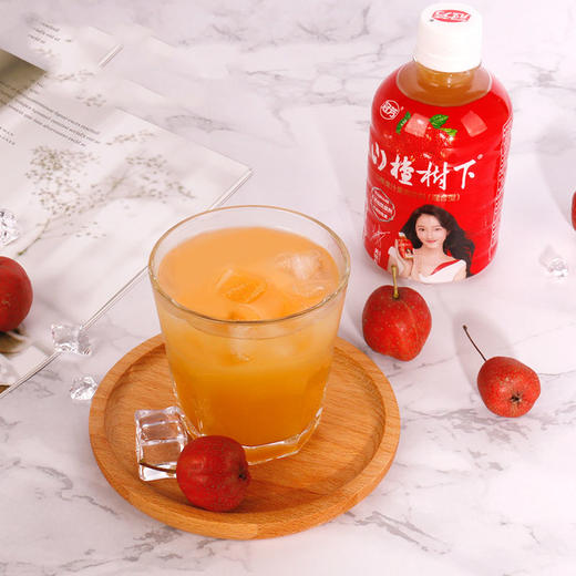 冠芳山楂树下饮料 山楂汁350ml*12瓶 果味 果汁 解腻 开胃 整箱 商品图3