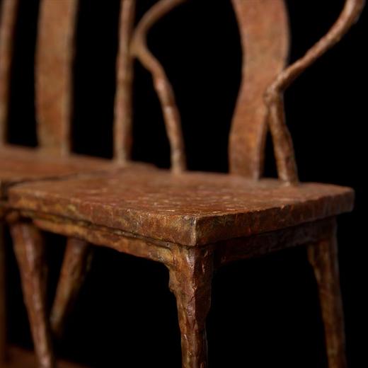 宇达青铜文化 限量99版 青铜雕塑艺术品《悄悄话》 作者：温朝勃  高52cm 商品图4