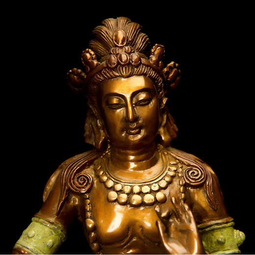 宇达青铜全铜摆件  艺术佛像之三 创意礼品 工艺品 家居饰品摆件 商品图2