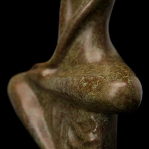 宇达青铜全铜摆件 何鄂作品《舞者》限量99件 艺术装饰摆件  高30cm 商品图4