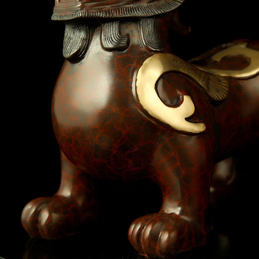 宇达青铜全铜摆件《貔貅》创意礼品 工艺品 家居饰品摆件 商品图4