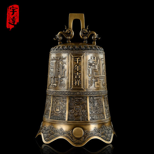 宇达青铜文化 创意高档个性定制青铜礼品 中式摆件奖杯艺术家居装饰品 商品图3