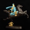 宇达青铜全铜摆件《过关斩将》彩绘 铜工艺品 关公 家居装饰摆件 商品缩略图3