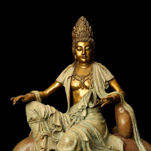 宇达青铜全铜摆件  艺术佛像之二 创意礼品 工艺品 家居饰品摆件 商品图2