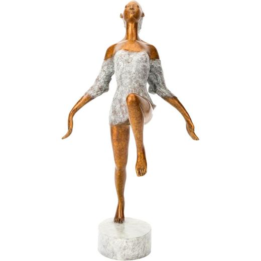 宇达青铜文化 限量99版 青铜雕塑艺术品 《我想飞》 作者：霍健  高46.5cm 商品图1