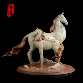 宇达青铜全铜摆件  周俊杰作品《暖风》限量8版 家居艺术装饰摆件  高51cm