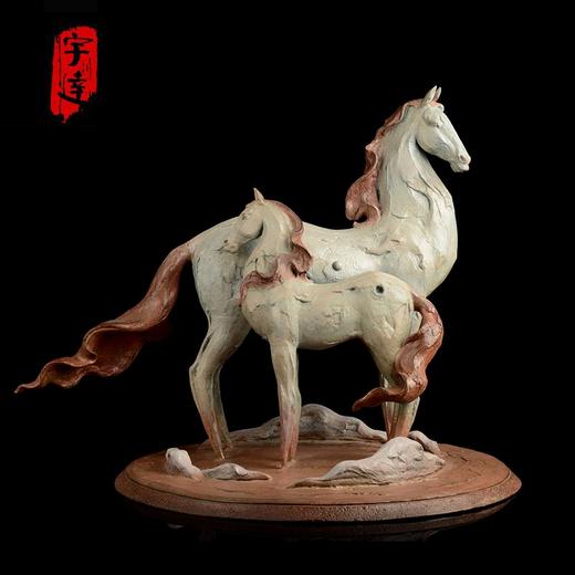宇达青铜全铜摆件  周俊杰作品《暖风》限量8版 家居艺术装饰摆件  高51cm 商品图0