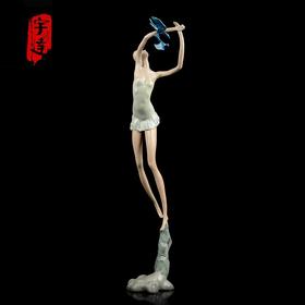 宇达青铜摆件 思维作品《幸福的预兆》限量8版 艺术装饰摆件  高66.3cm