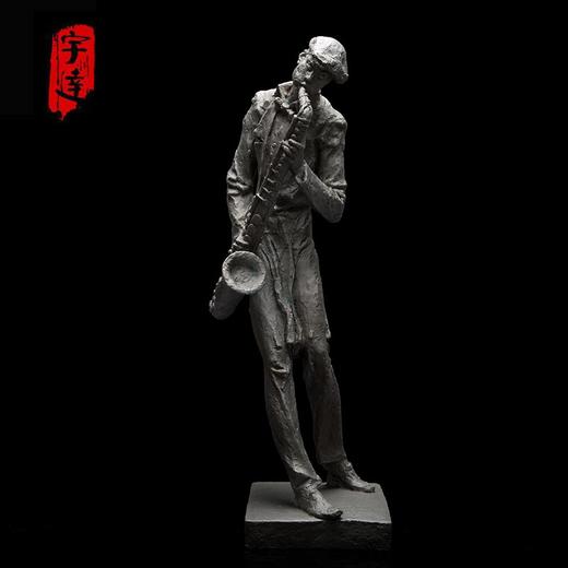 宇达青铜文化 限量青铜雕塑艺术品 《回家》 作者：朱尚熹  高64.5cm 商品图0