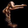 宇达青铜文化 限量99版 青铜雕塑艺术品《妞》 作者：魏小明  高40cm 商品缩略图2