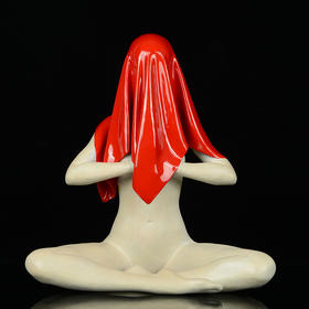 宇达青铜摆件 段森作品《心愿》限量8版 艺术摆件  高37cm