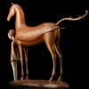 宇达青铜文化  名家青铜艺术品《以梦为马~似水》 作者：俞科  长33.2cm 商品缩略图2