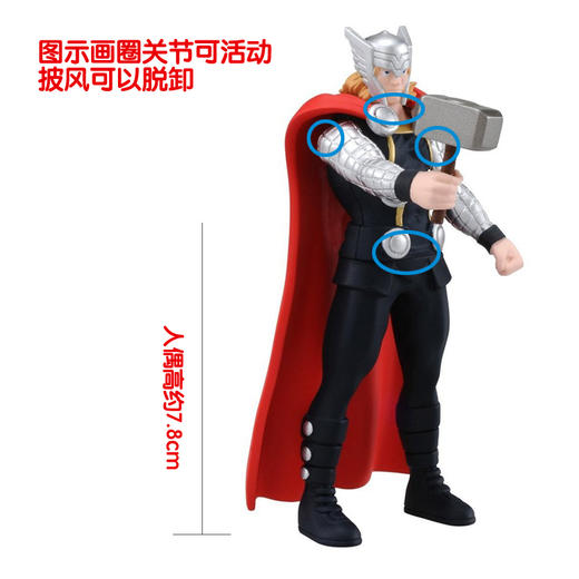 多美卡  合金收藏系列 漫威电影 雷神托尔 853077 商品图2