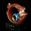 宇达青铜摆件 十二生肖猪《心连心》工艺品 装饰 家居摆件  高22cm 商品缩略图3