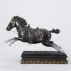 宇达创意艺术品十二生肖吉祥开业礼品昭陵六骏马铜像摆件 35cm 商品缩略图0