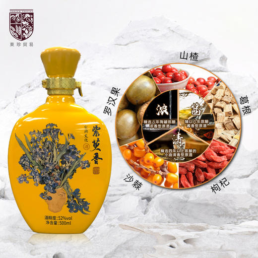 紫萸香·乐·宋词文化酒52度500ml复合香型国产白酒 商品图4