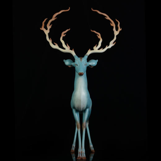 宇达青铜摆件 张有志作品《清者2》限量8版  艺术摆件  高95.8cm 商品图0