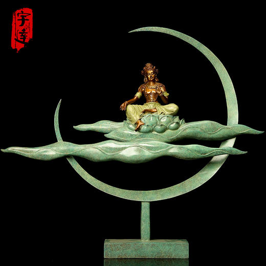 宇达青铜全铜摆件  艺术佛像之三 创意礼品 工艺品 家居饰品摆件 商品图0