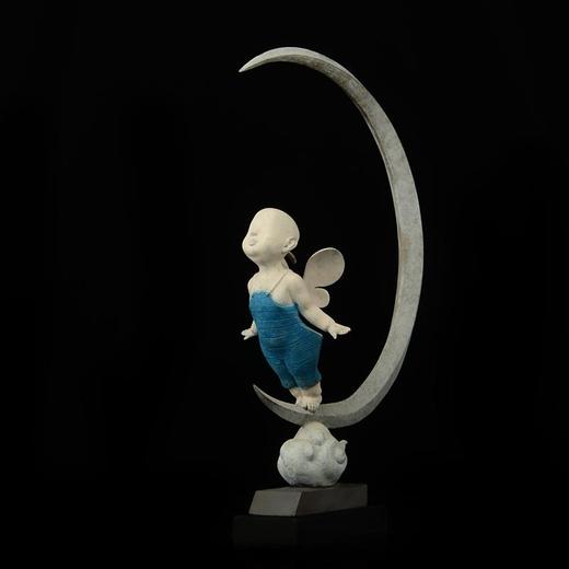 宇达青铜文化 限量99版 雕塑艺术品《向往》 作者：章华   高40cm 商品图1