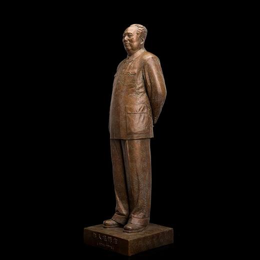 宇达青铜摆件 曹春生作品《伟人毛泽东》限量99件艺术装饰摆件 商品图2