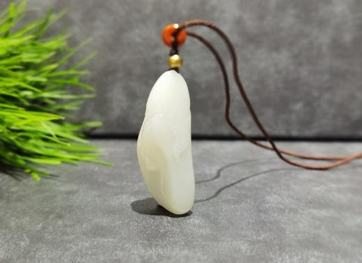 【御珠宫坊·传承系列】羊脂白玉猴挂件 商品图2