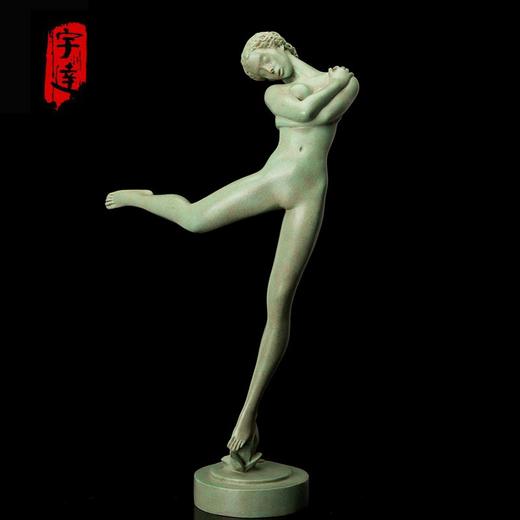 宇达青铜全铜摆件 魏小明作品《暖春》限量99件 家居装饰艺术摆件  高43cm 商品图0