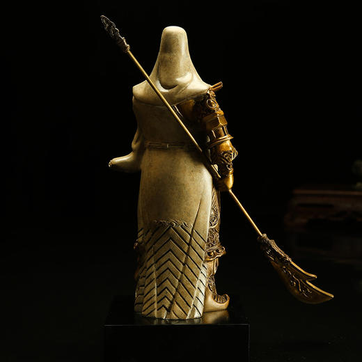 宇达青铜创意艺术礼品家居办公室装饰摆件《大义凛然》关公铜像 商品图3