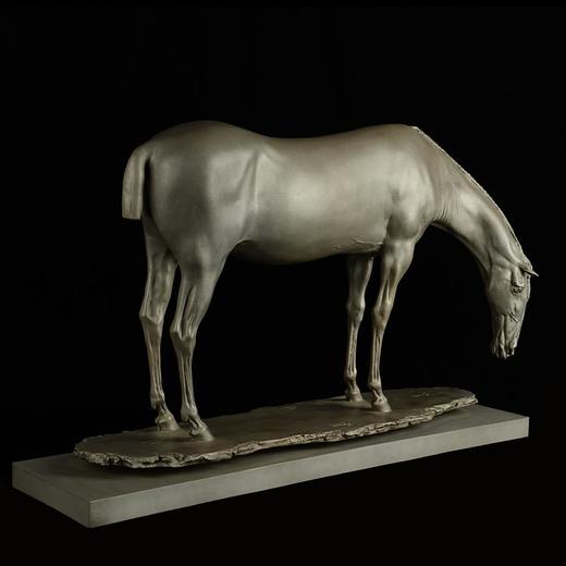 宇达青铜全铜摆件 马明阳作品《思源》限量8版 家居艺术摆件  长75cm 商品图3