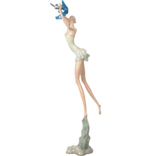 宇达青铜摆件 思维作品《幸福的预兆》限量8版 艺术装饰摆件  高66.3cm 商品图1