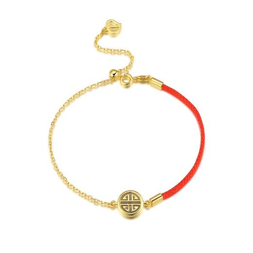 福寿财安红绳手链（寿） 商品图0