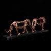 宇达青铜文化 限量名家名作青铜雕塑艺术品《一家子》 作者：黎明   长94cm 商品缩略图2
