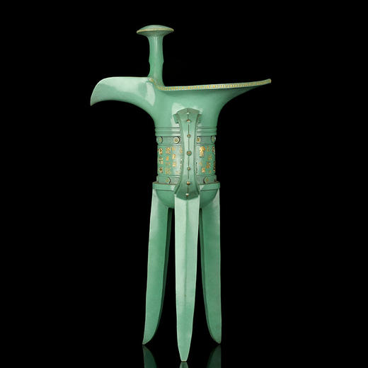 宇达青铜全铜摆件《和爵》创意礼品 工艺品 家居摆件  高68.2cm 商品图2