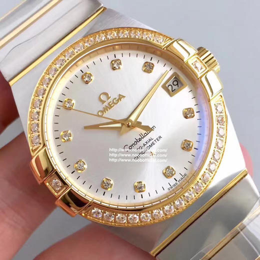 OMEGA 欧米茄双鹰星座系列，男款 8500同轴机芯机械 瑞士质量100% 蓝宝石玻璃背透设计，尺寸男38MM （SSS出品） 商品图4