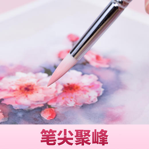 飞乐鸟鹊·进口尼龙毛水彩画笔文具绘画美术工具 商品图1