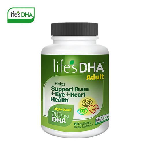 美国Martek life's 成人孕妇海藻油DHA营养60粒 商品图0